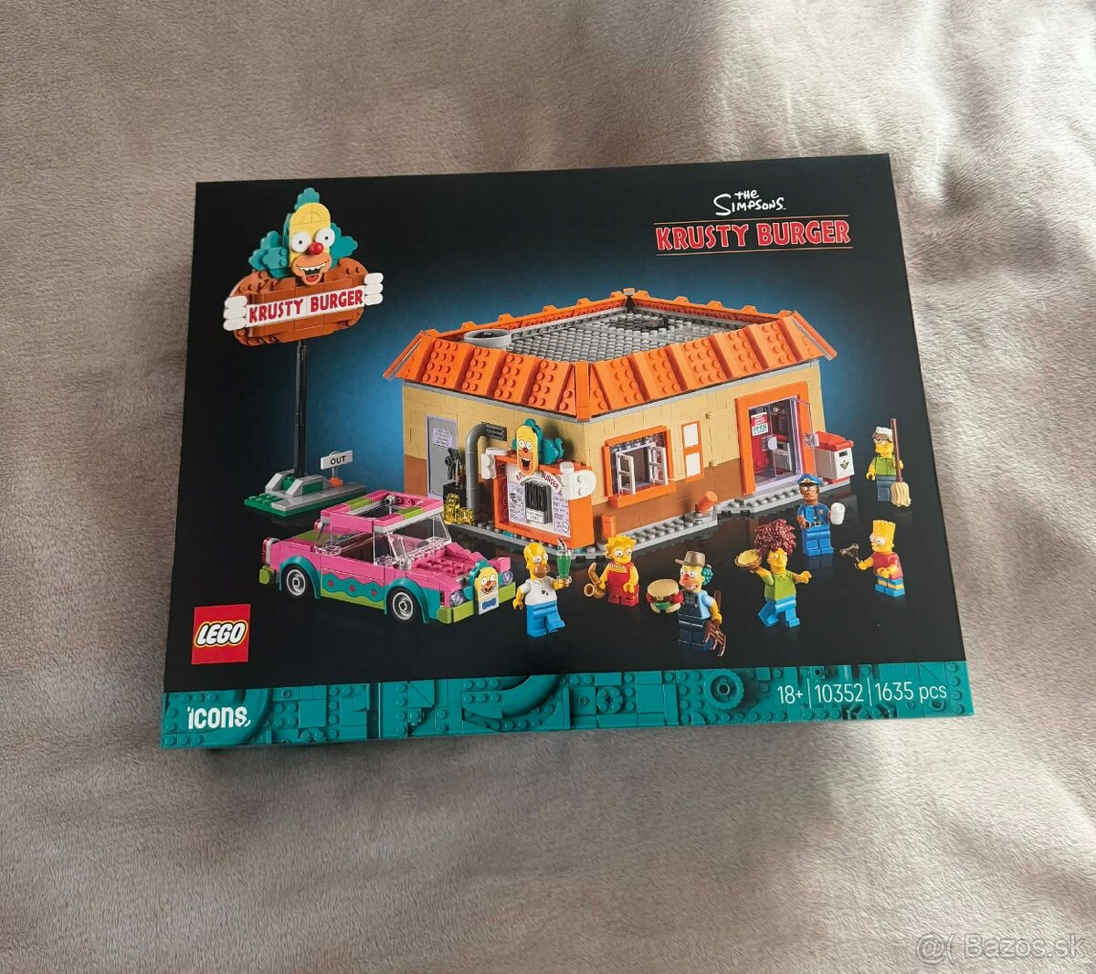 LEGO Icons The Simpsons Krusty Burger 10352