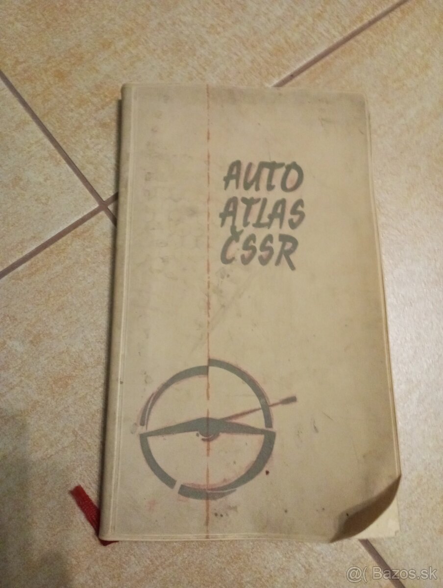 Predám autoatlas ČSSR