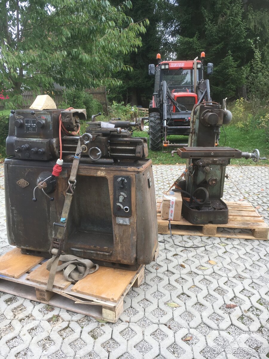 Predám sústruh a frézu