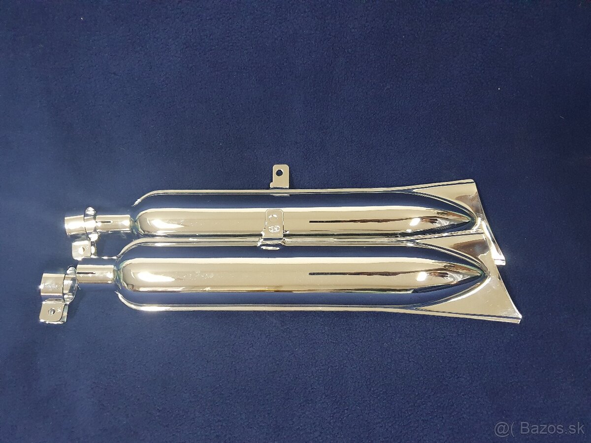 NOVÝ Výfuk ČZ 125-150 C perák