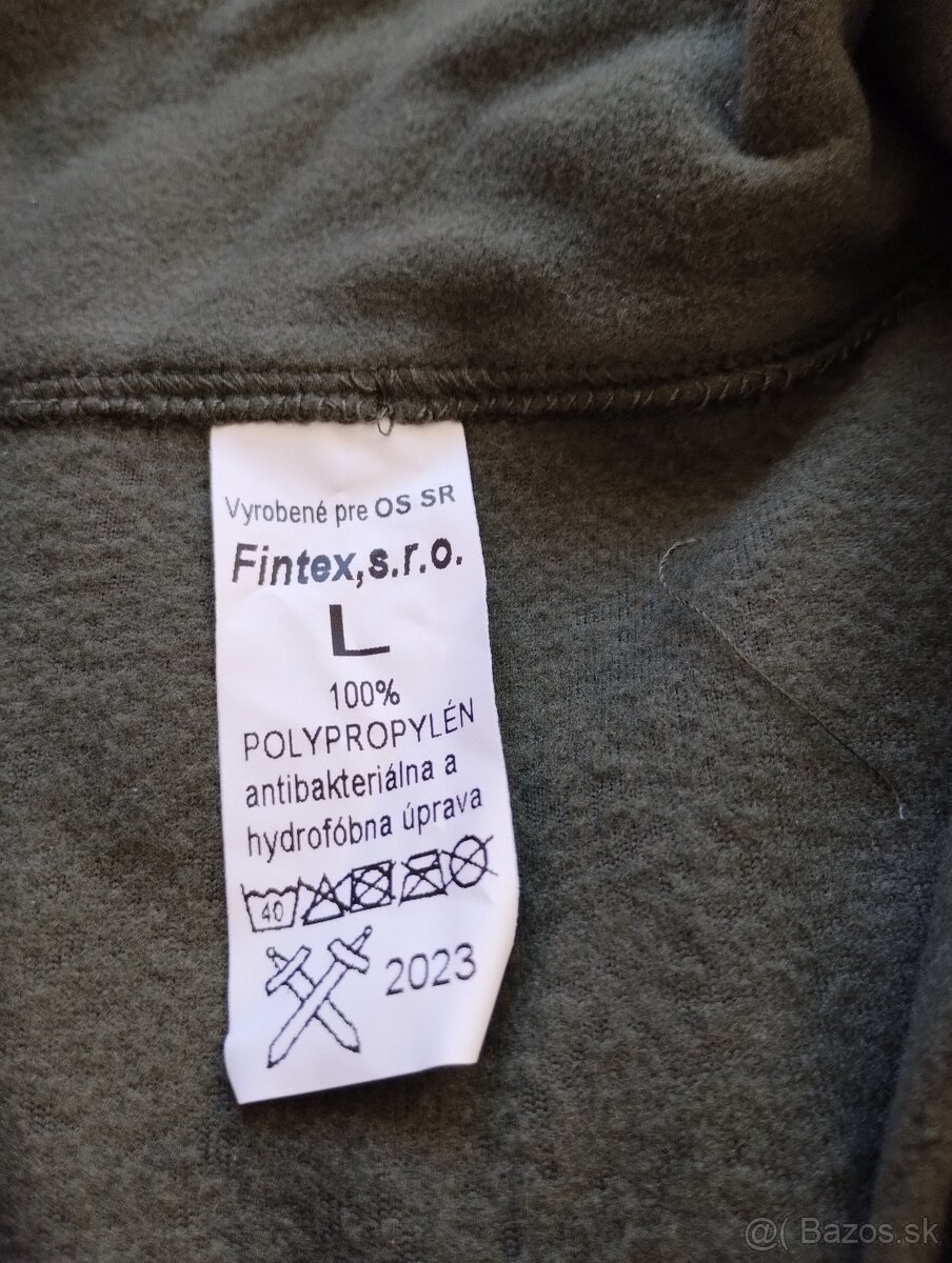 Vojenská flísová bunda