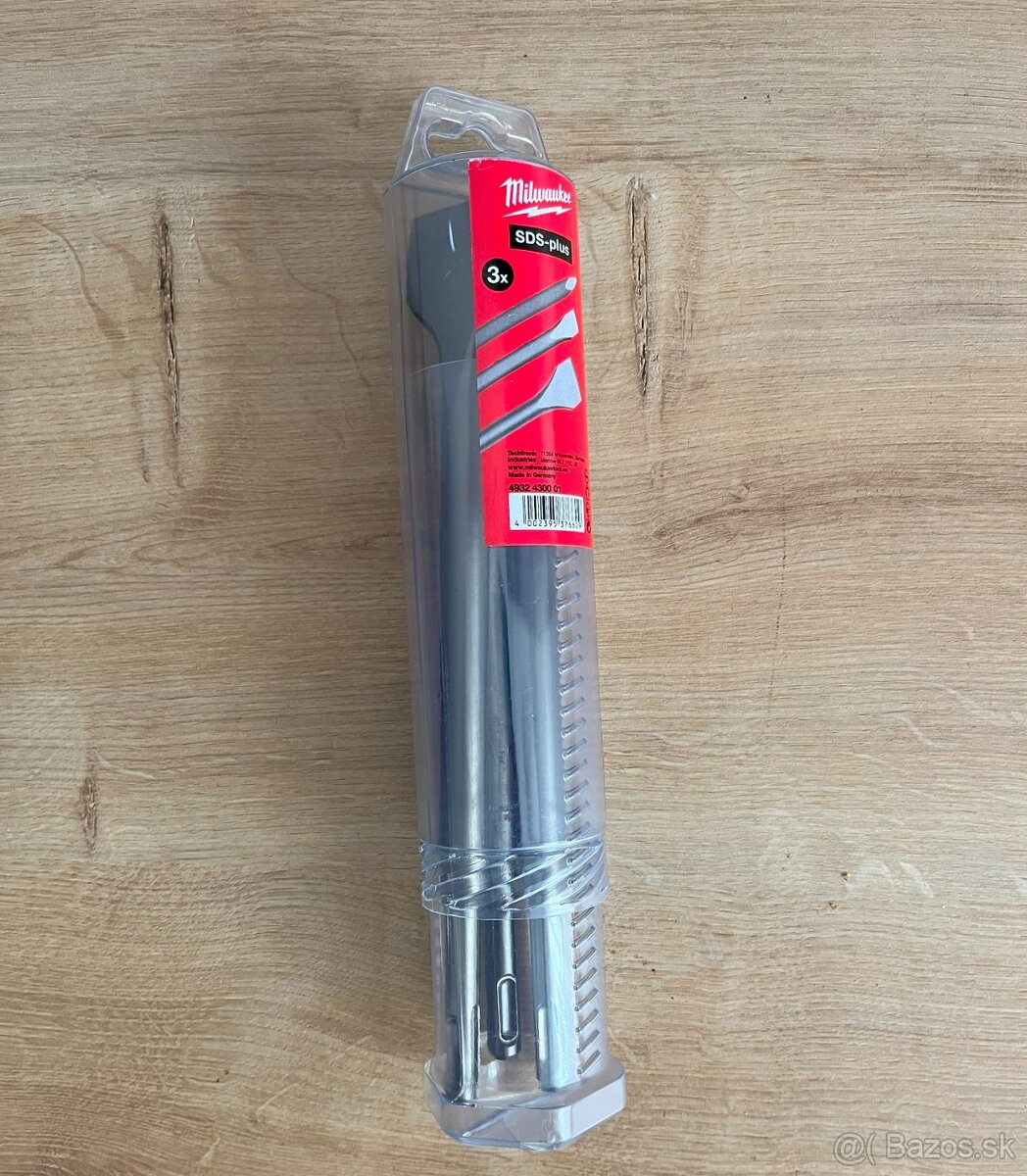 Milwaukee SDS plus - súprava sekáčov 250 mm