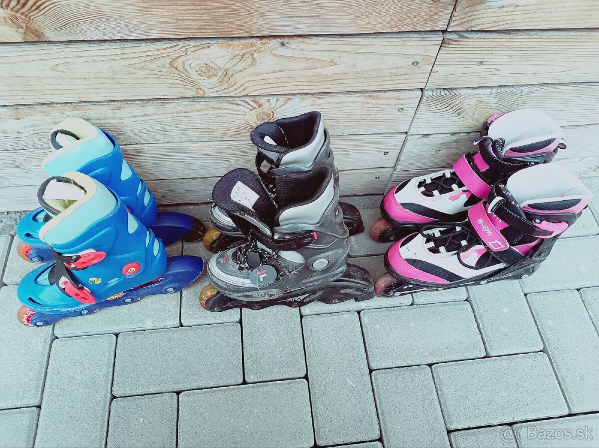 Predám detske kolieskové korčule