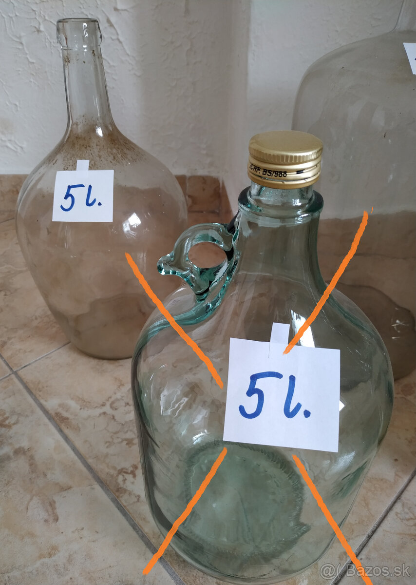 DEMIŽÓN 5 l + FĽAŠE