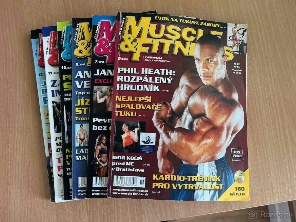 Casopis Muscle&Fitness  2006