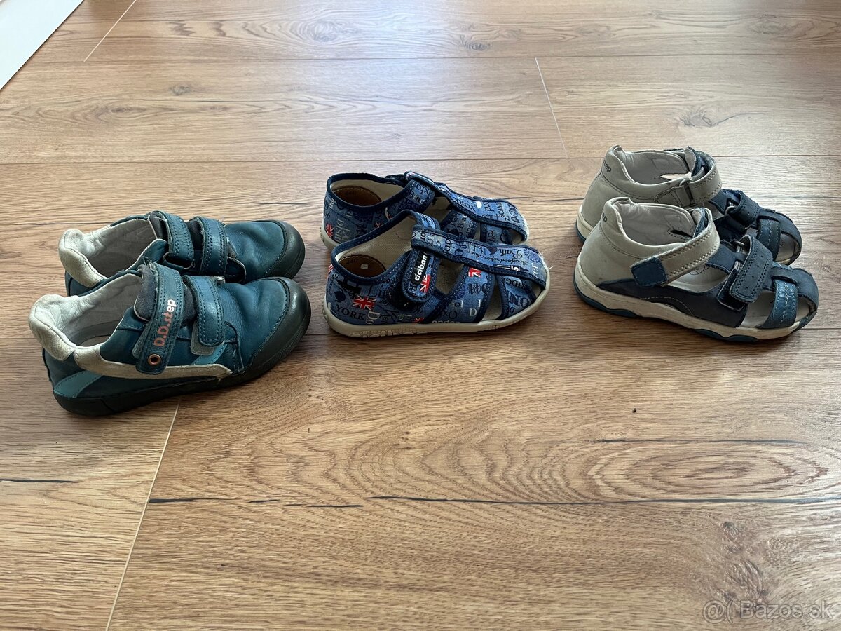 Topanky chlapec velkost 26