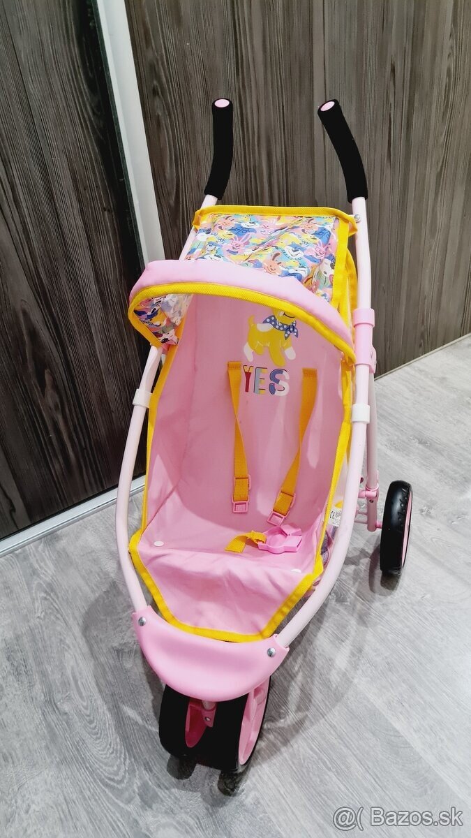 Predám detský športový skladací kočík Baby born