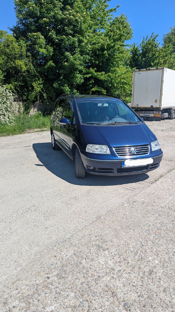 Predám VW Sharan 1.9TDI 96kw, r.v.2005, 7 miestny.