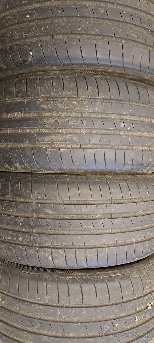 Predám 4ks jazdené letné 245/45r18-100Y Good Year