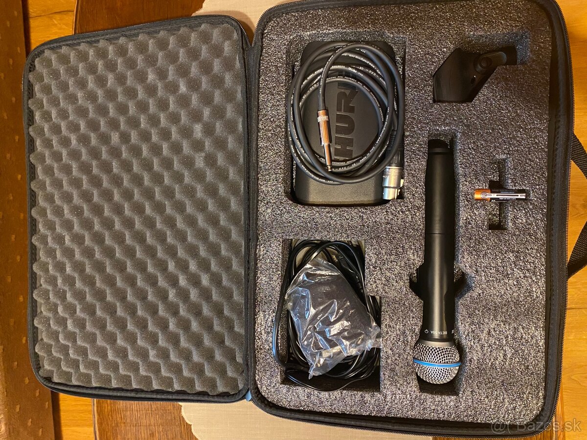 Bezdrôtový mikrofon SHURE BETA 58 A