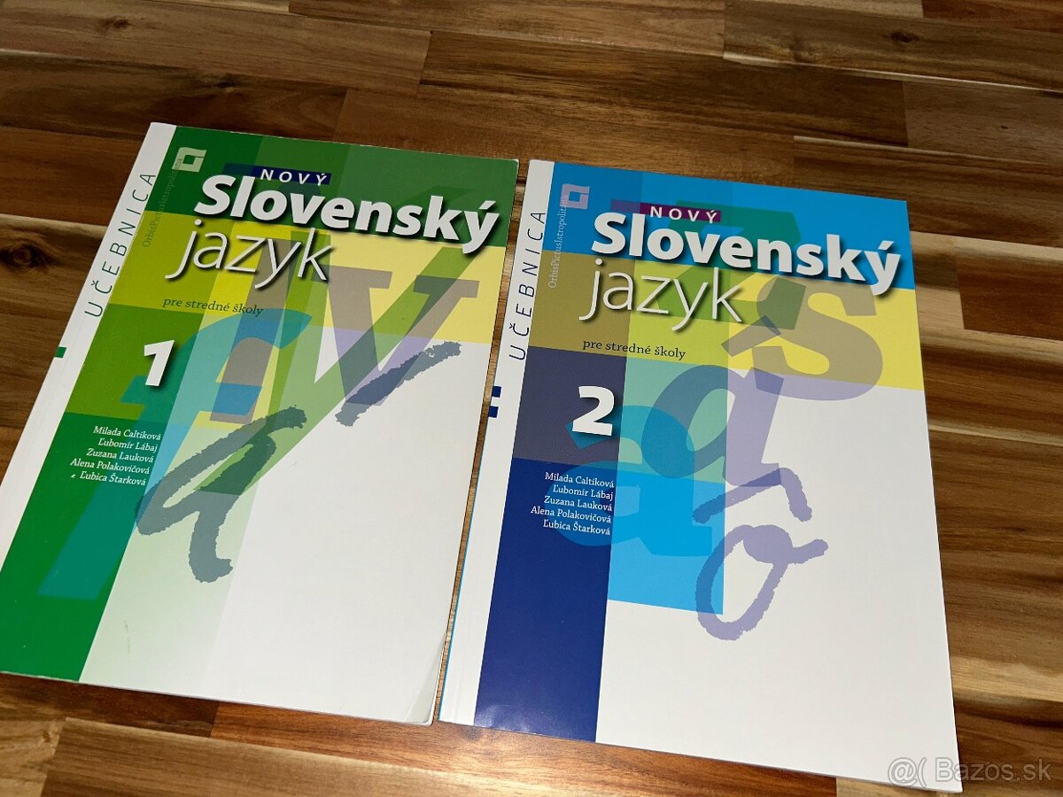 Slovenský jazyk pre SŠ 1 a 2. ročník - Učebnica