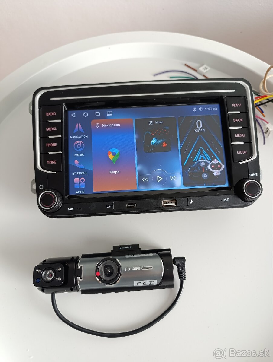 Auto Radio 2 Din Android VW, Škoda, Seat