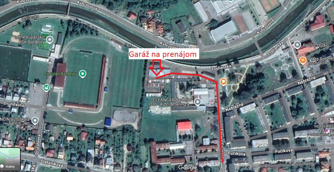 Prenajmem murovanú garáž