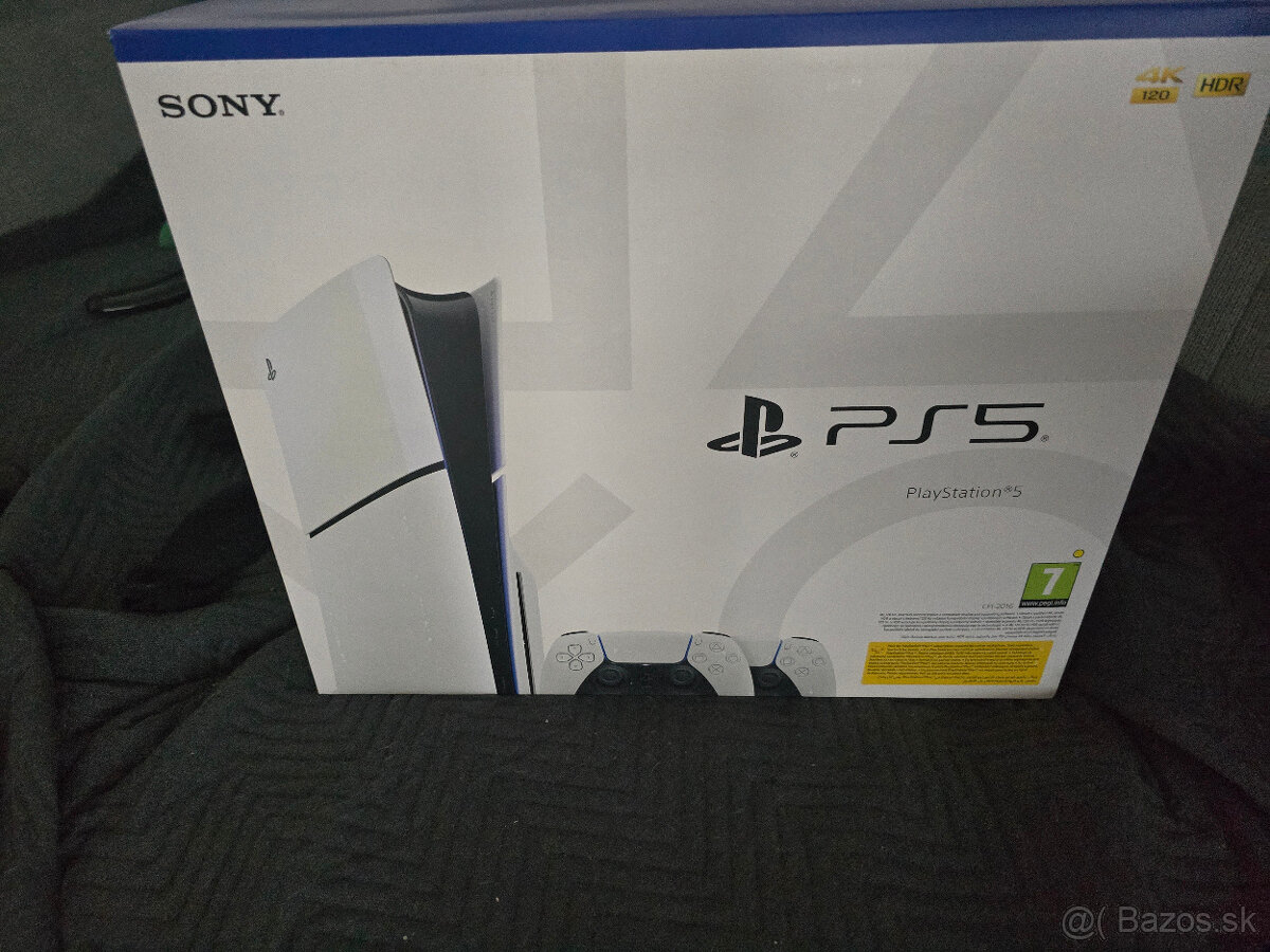 ps5 slim s mechanikouu 2x ovladac plne nová