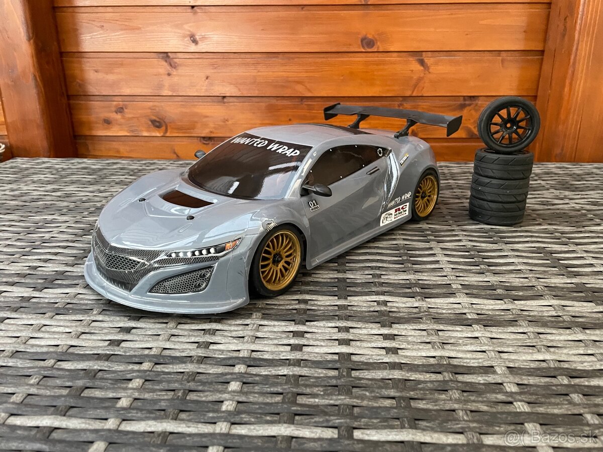 RC auto cestné/drift 4x4 rýchlosť 80 km/h