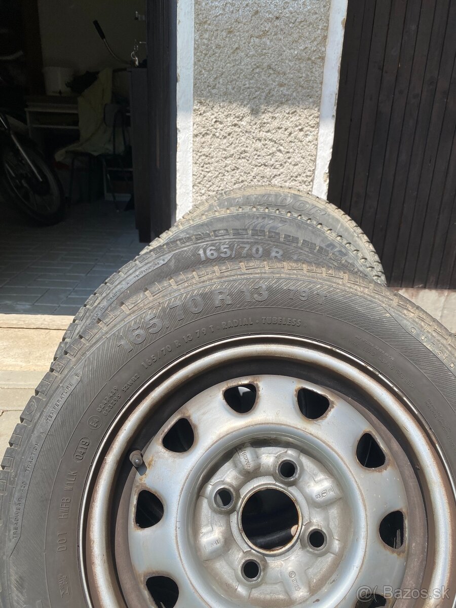 Letné kolesá 165/70 R13