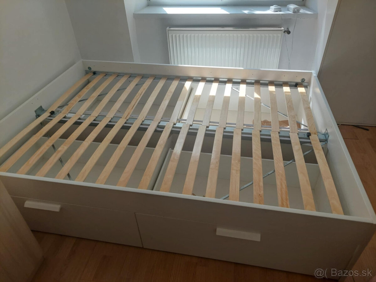 postel Ikea BRIMNES 140x200cm