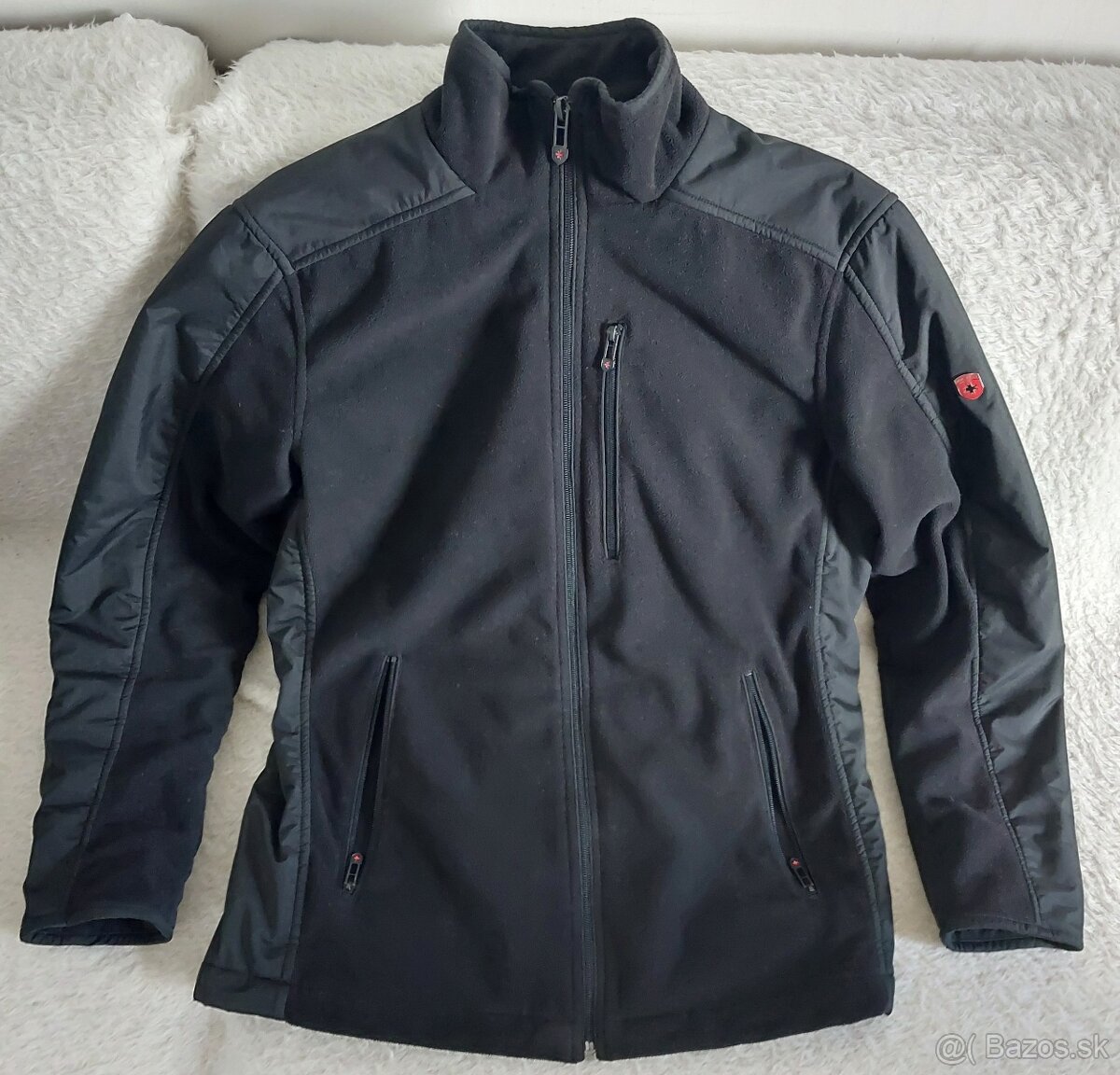 WELLENSTEYN JET-JACKE SPORT, MicroFleece Black