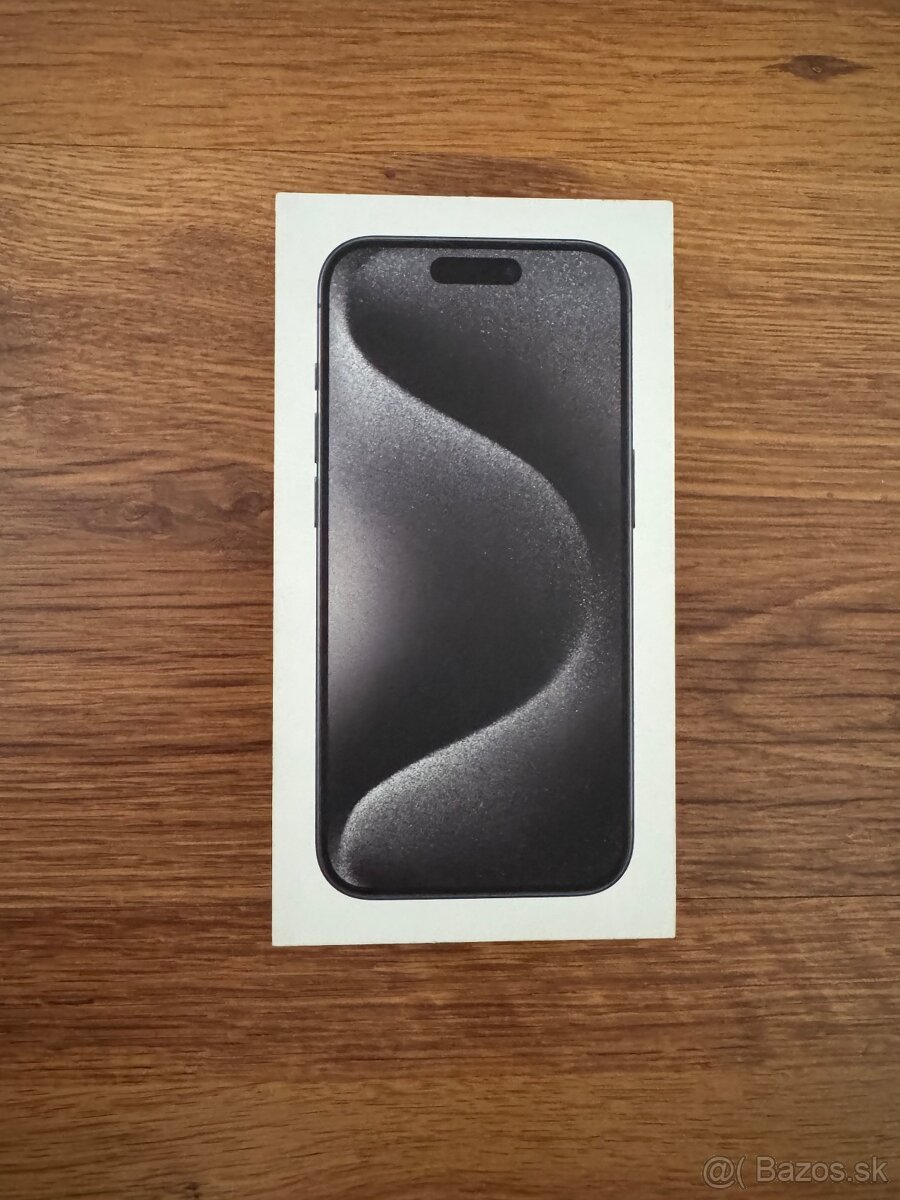 Iphone 15 pro 256gb black titanium