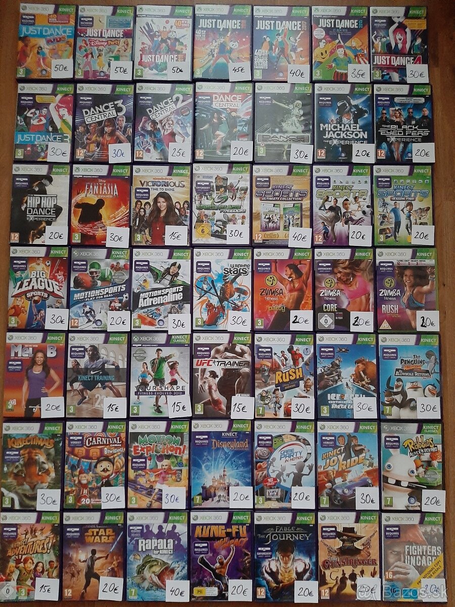 Xbox 360, Xbox One a Xbox Series X hry na 12 foto...500+ ks