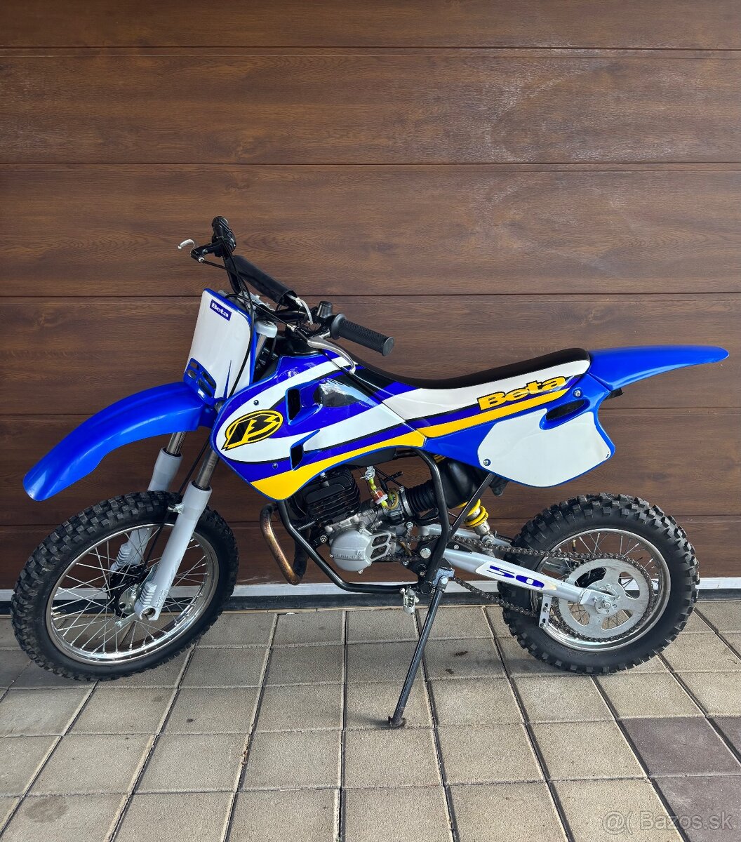 Beta 50 – 50cc 2T, 15/12 kolesá
