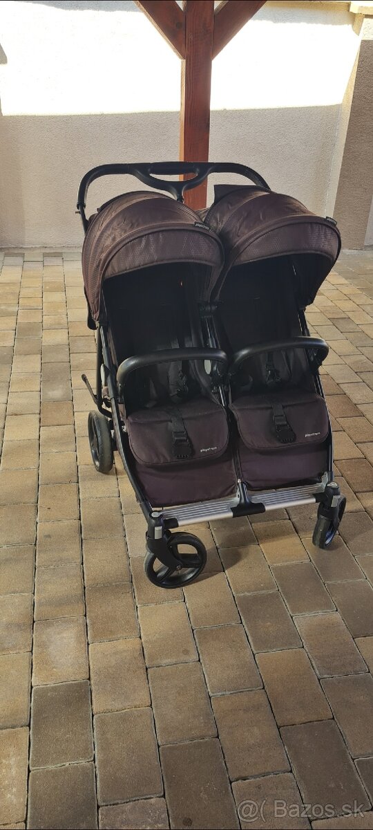 Športový kočík pre dvojičky