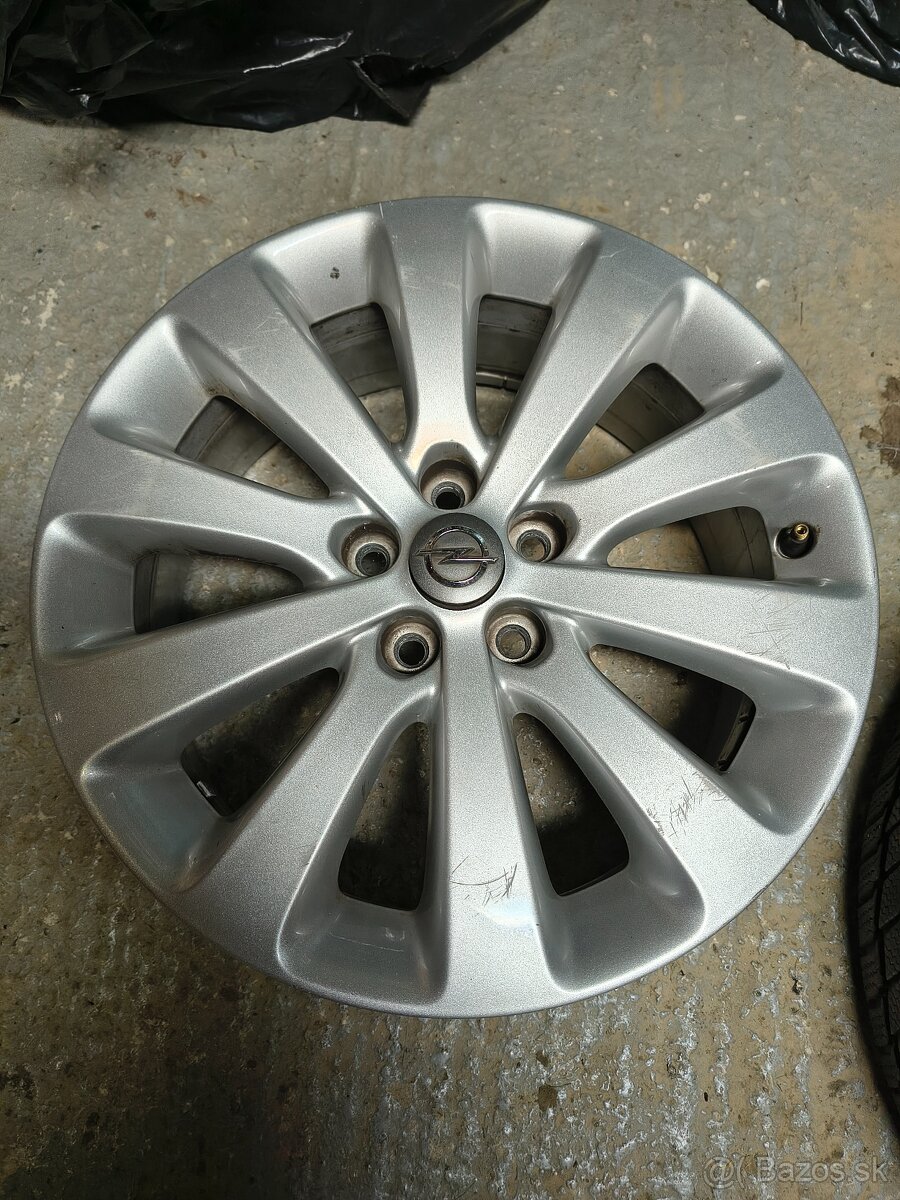 Alu disky originál 17 Opel Astra