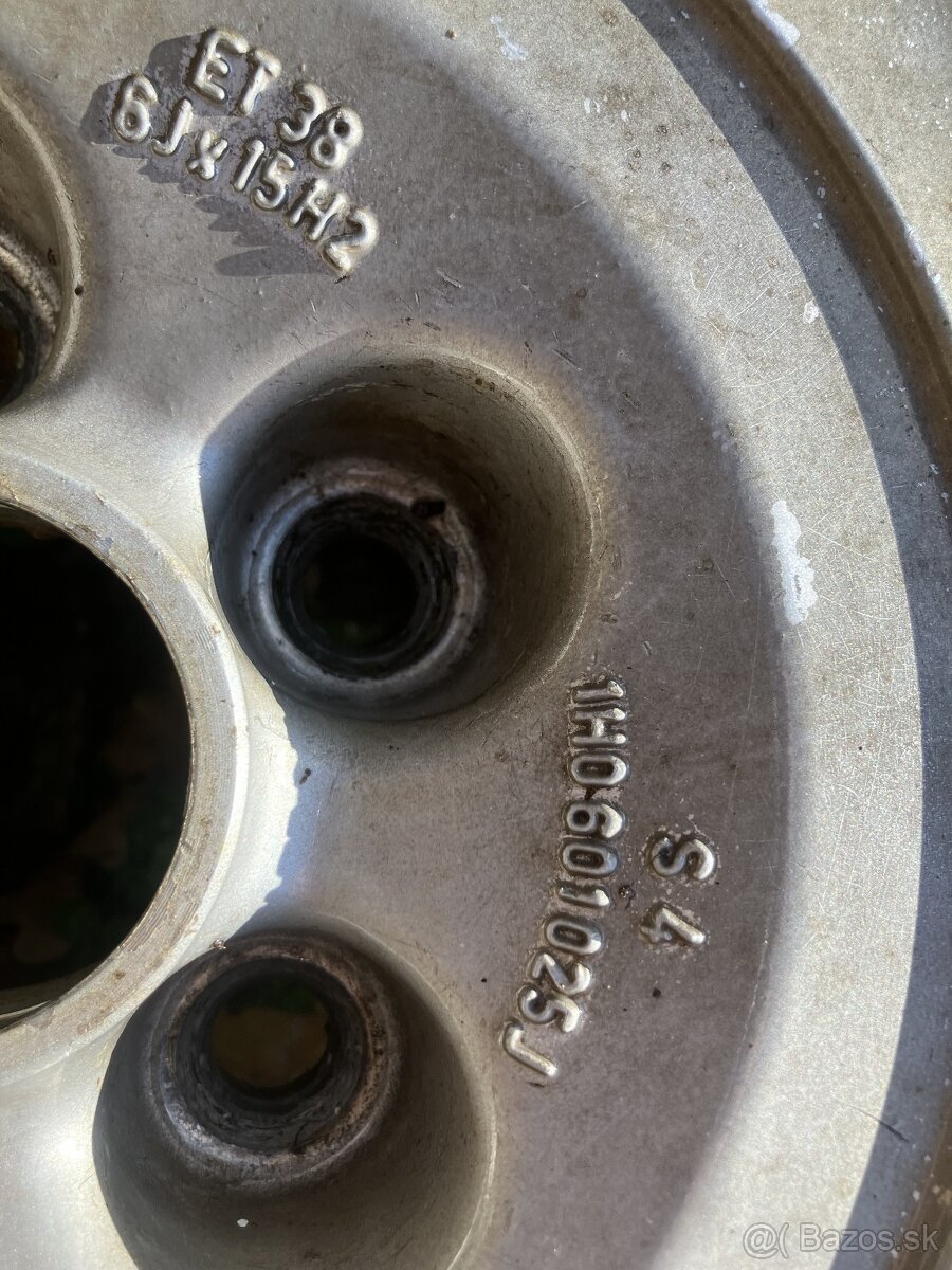 Kolesá pre VW , Audi, Škoda, Seat 6Jx15 ET38