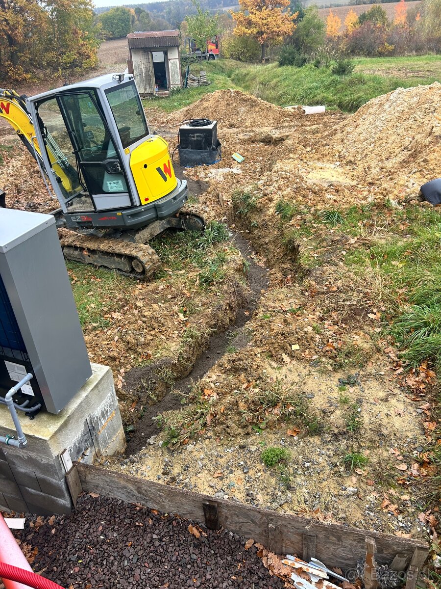 Kanalizačné prípojky Nitrianske Pravno a okolie Prievidze