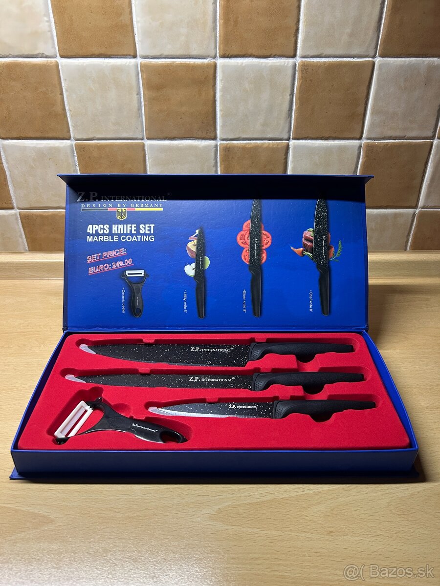 Keramické nože - sada - NOVÉ