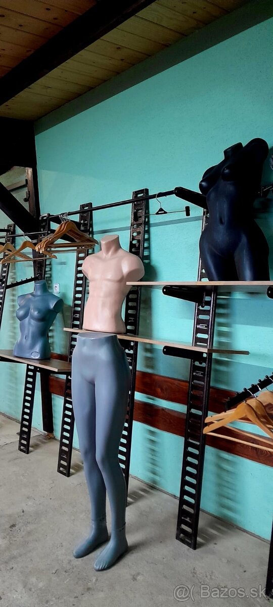 Zariadenie do predajne s textilom