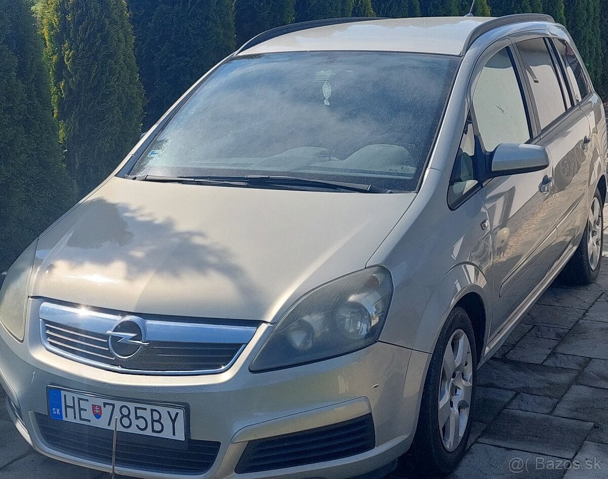 Opel Zafira B, rok výroby 2006