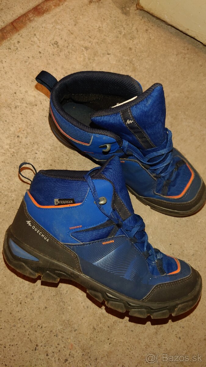 Detska obuv do terenu a miernej zimy vel 38