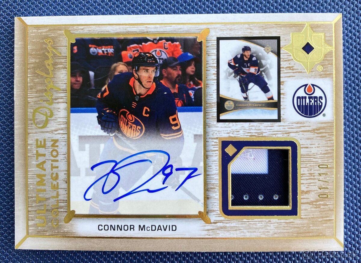 Hokejové kartičky - Connor McDavid na predaj v limite /10