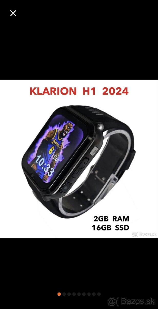 Predám detské Smart hodinky ružový remienok