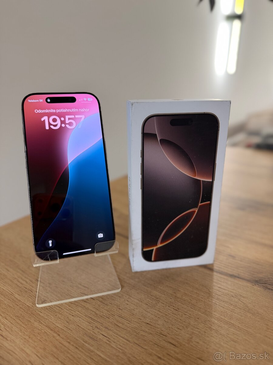 iPhone 16 pro 128GB, Desert Titanium