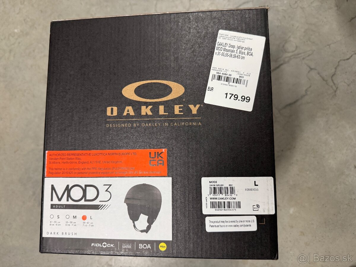 Oakley MOD3 MIPS helma – veľ. L, nová
