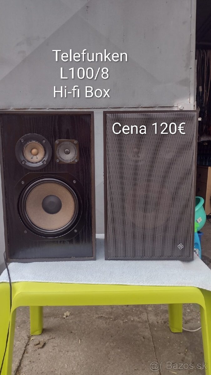 Predám Hifi reproduktory Telefunken.