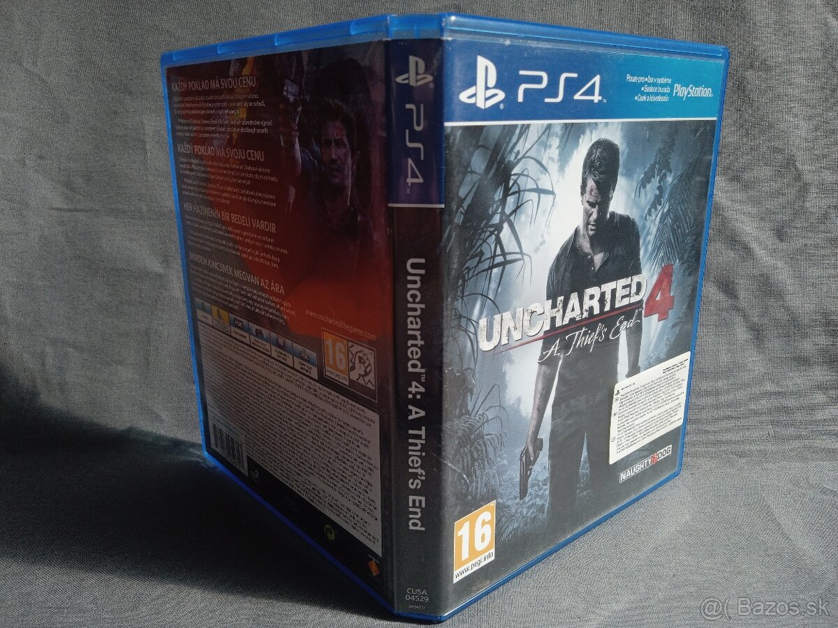📀 PS4 hra / 100 % čitateľnosť / Uncharted 4
