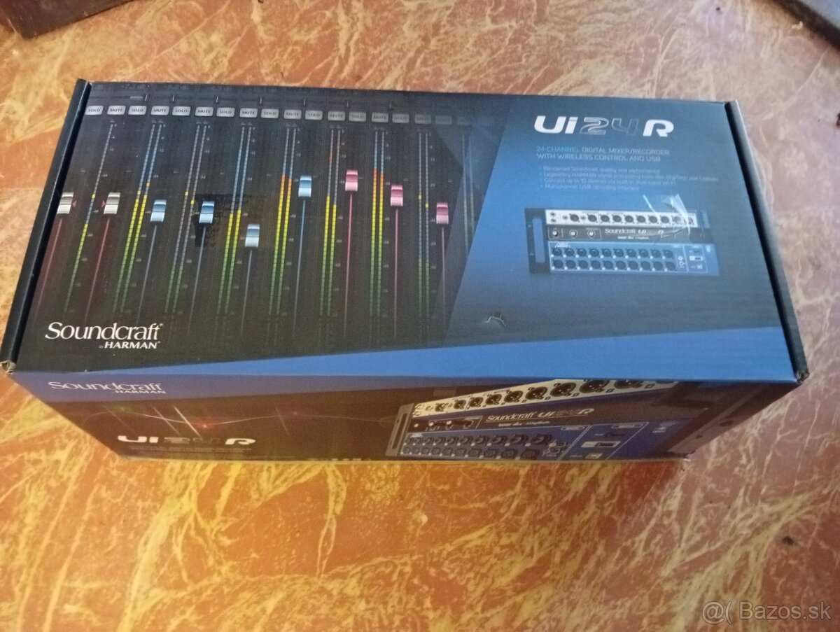 Digitalny mixpult doundcraft ui 24