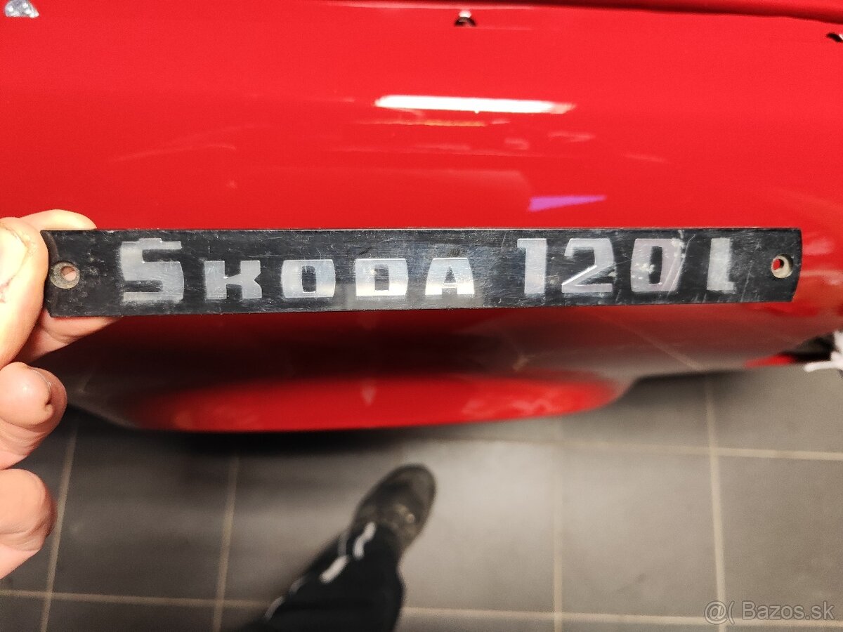 Predám nápis Škoda 120L