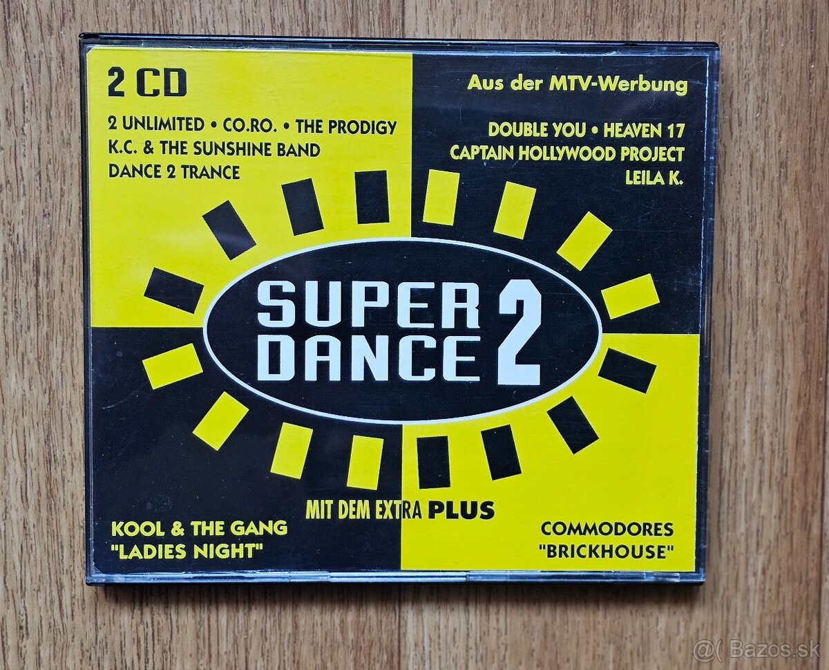 Prodám CD Super Dance Plus 2