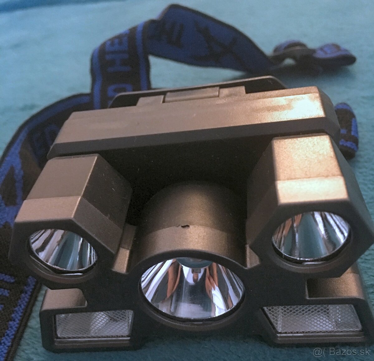 Predám novú výkonnú čelovú lampu s nabíjateľnou batériou