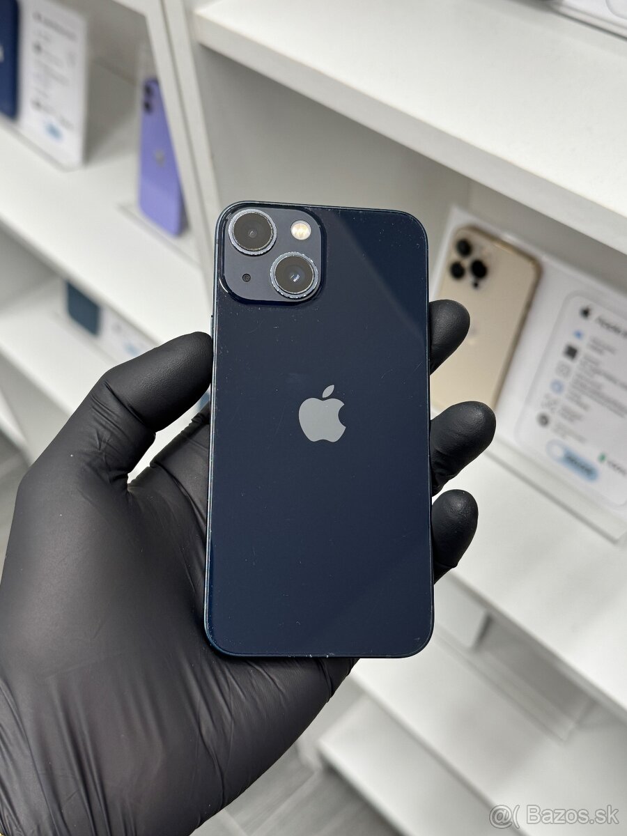 ZÁRUKA 2 ROKY / Apple iPhone 13 Mini 128GB Midnight, 100%