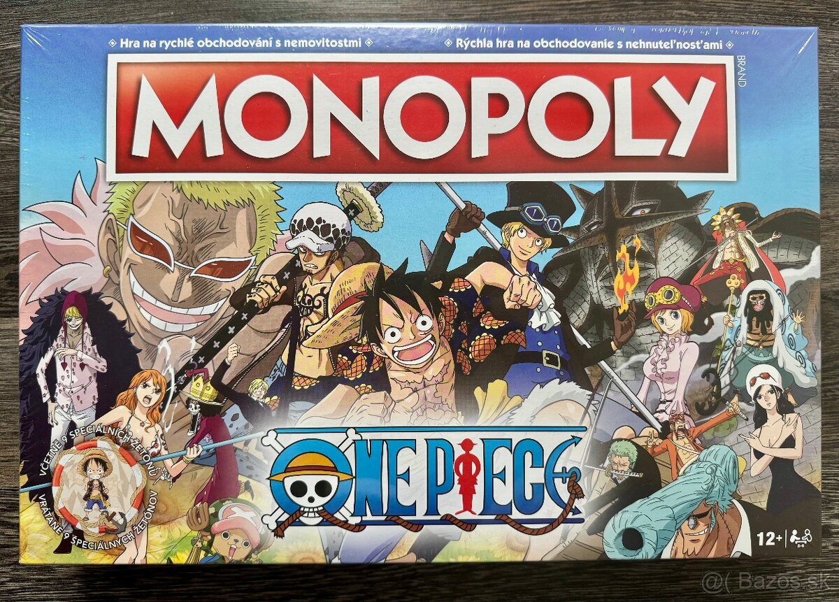Monopoly One Piece CZ/SK - nerozbalené