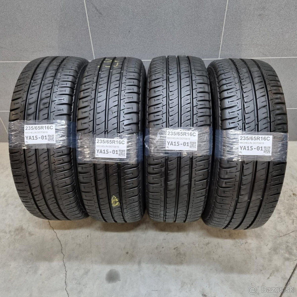 Dodávkové pneu 235/65 R16C MICHELIN DOT0619