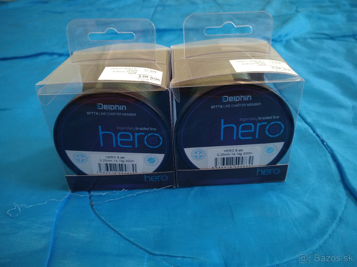 Splietaná šnúra DELPHIN HERO 8