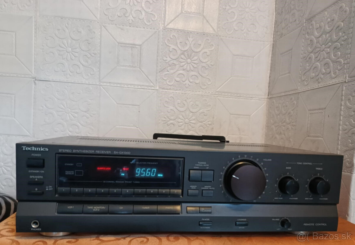 Prodám receiver zesilovač-TECHNICS SA-GX130D