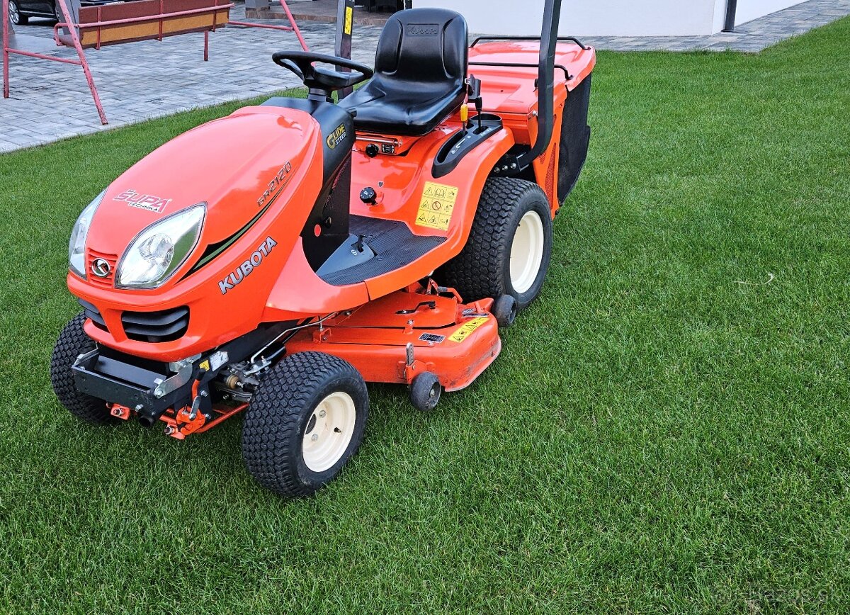 Predám traktorovú kosačku Kubota GR2120