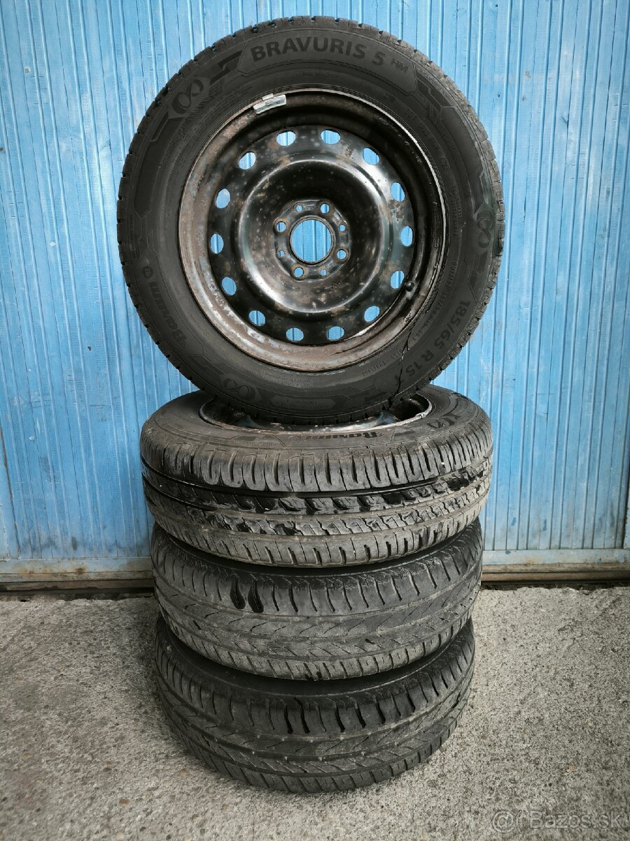 Plechová sada 185/65 r15 4x108